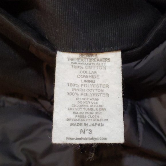Bedwin & the Heartbreakers Jacket mens M - Picture 14 of 15